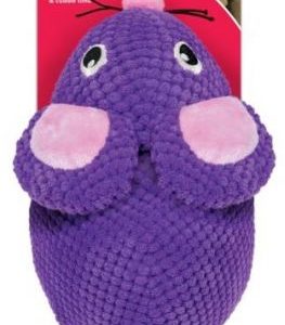 KONG Leksak Wrangler Kneading Mouse Lila 23cm