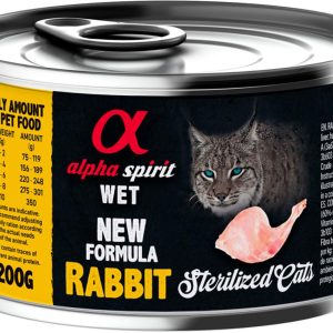 Alpha Spirit Cat Wet Food Can Sterilized