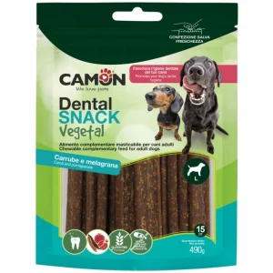 Camon vegetabiliskt hundgodis L 490g – johannesört & granatäpple