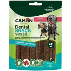 Camon vegetabiliskt hundgodis M 330g – johannesört & granatäpple