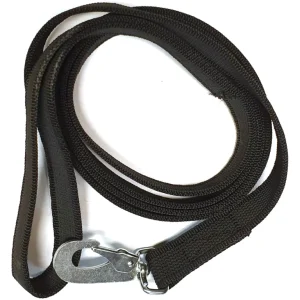Hundkoppel antiglid 180cm – svart