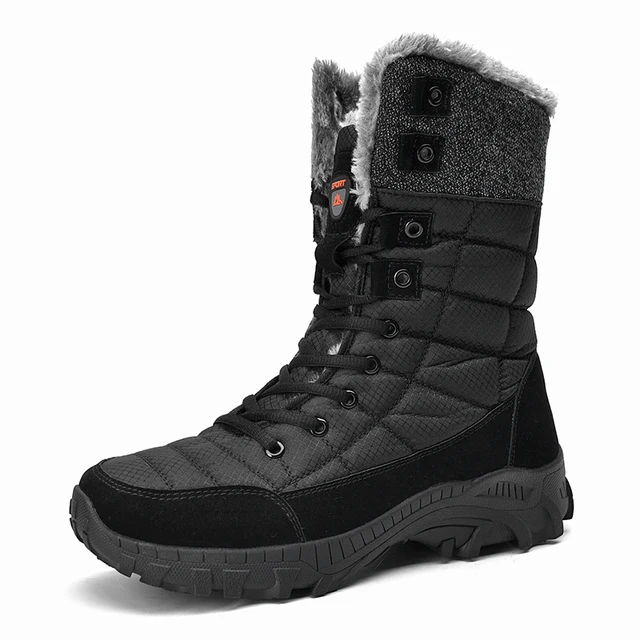 Fodrade Vinterskor Herr | Höga Boots Till Män - Bild 9