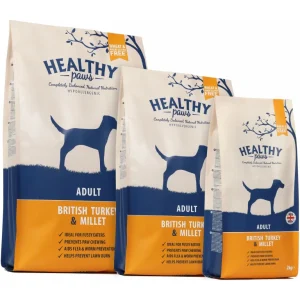 Healthy Paws – British turkey and millet adult