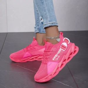 Snygga Sneakers Dam | Löparskor | Joggingskor | Rosa, Lila