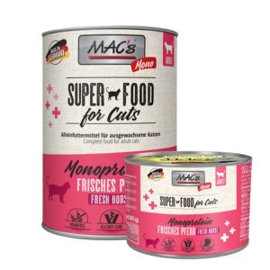 MAC’s mono våtfoder till katt 6-pack – häst