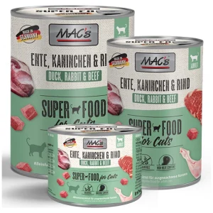 MAC’s våtfoder till katt 6-pack – vilt & oxkött