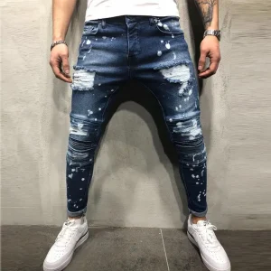 Slitna Jeans Herr