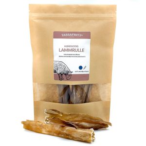 TassaFritt tuggrulle lamm – 100g