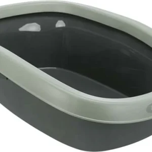 Be Eco Carlo 1 Cat Litter Box with Border, 43 x 31 × 14 cm