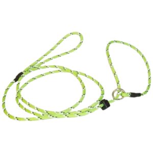 Retrieverkoppel med reflex 180cm – Grön