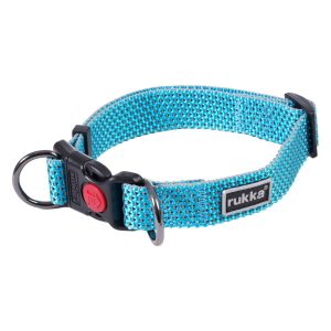 Rukka Star hundhalsband – aqua