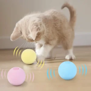 Interaktiv Kattleksak (Boll)