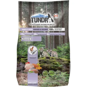 Tundra torrfoder kattunge – kyckling & lax